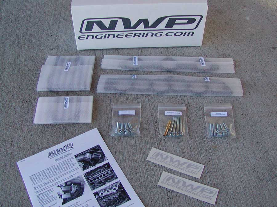 NWP Engineering Phenolic Thermal Intake Spacer Kits for the VQ35